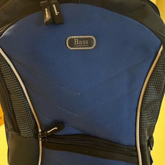 Bass Navy Blue and Black Hybrid Backpack Medium Size - Picture 9 of 15
